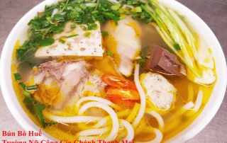 dạy nghề bún bò huế